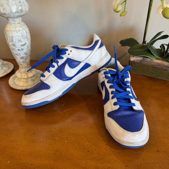 Nike Other - Nike Dunk Low White Royal Blue DD1391-401 Men’s Size 10.5